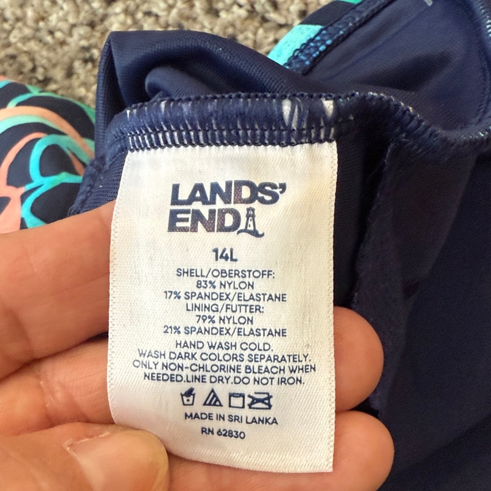 Lands' End Colorful Patterned Dress - Picture 4 of 8